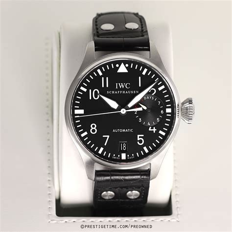 iwc pilot second hand|iwc big pilot pre owned.